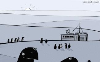 Профессия подниматель пингвинов
